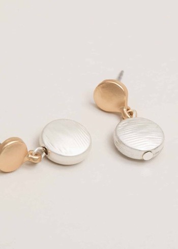 Phase Eight Circle Drop Jewellery Metal USA | 0891526-CL